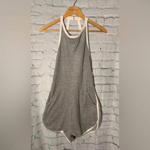 New Free People Ring Leader terry romper. Small - Picture 3 of 4